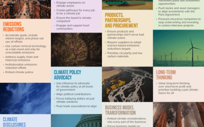 Climate solutions at work: a guide for employees!